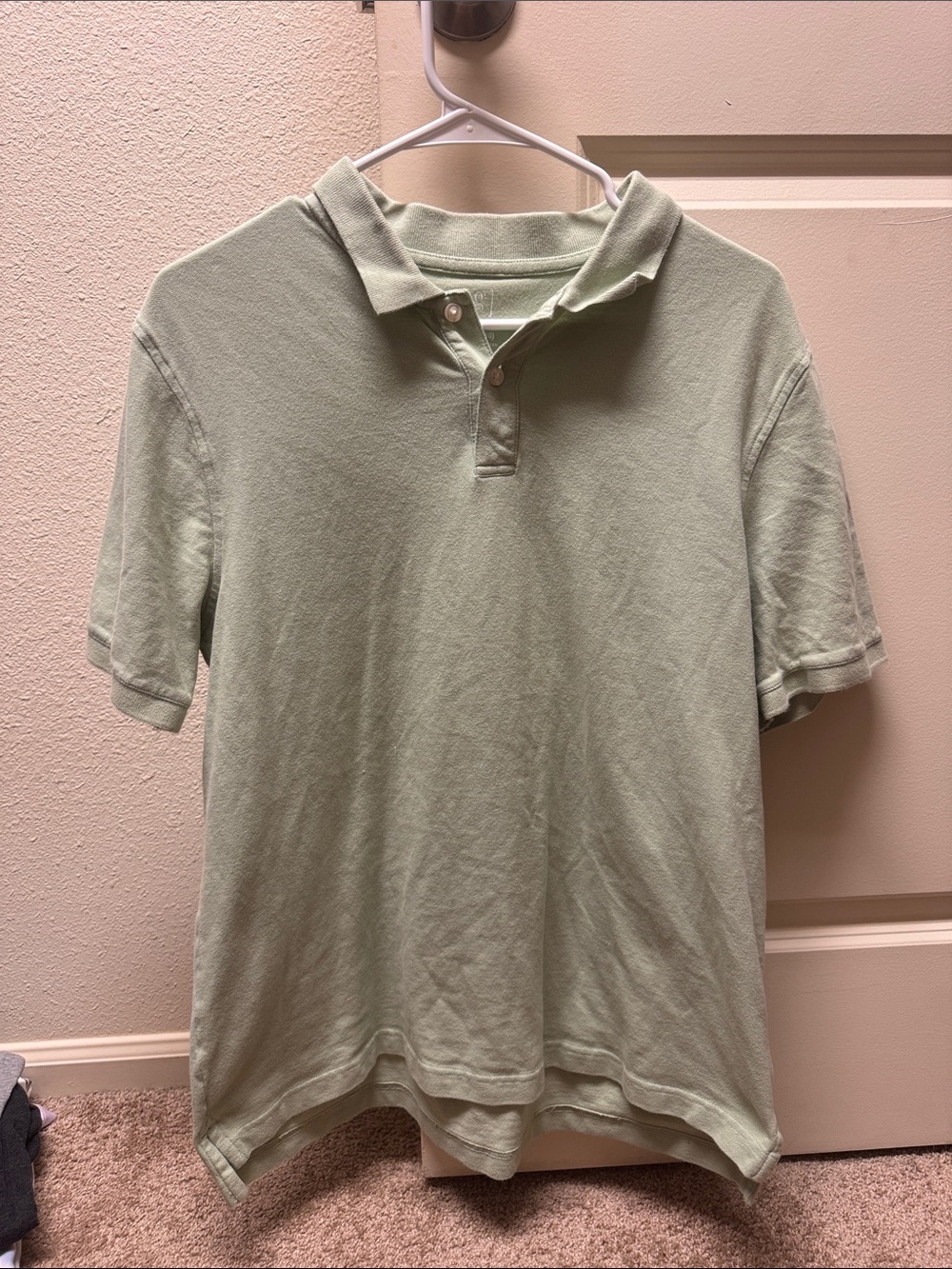 George Men's Sage Green Polo Shirt